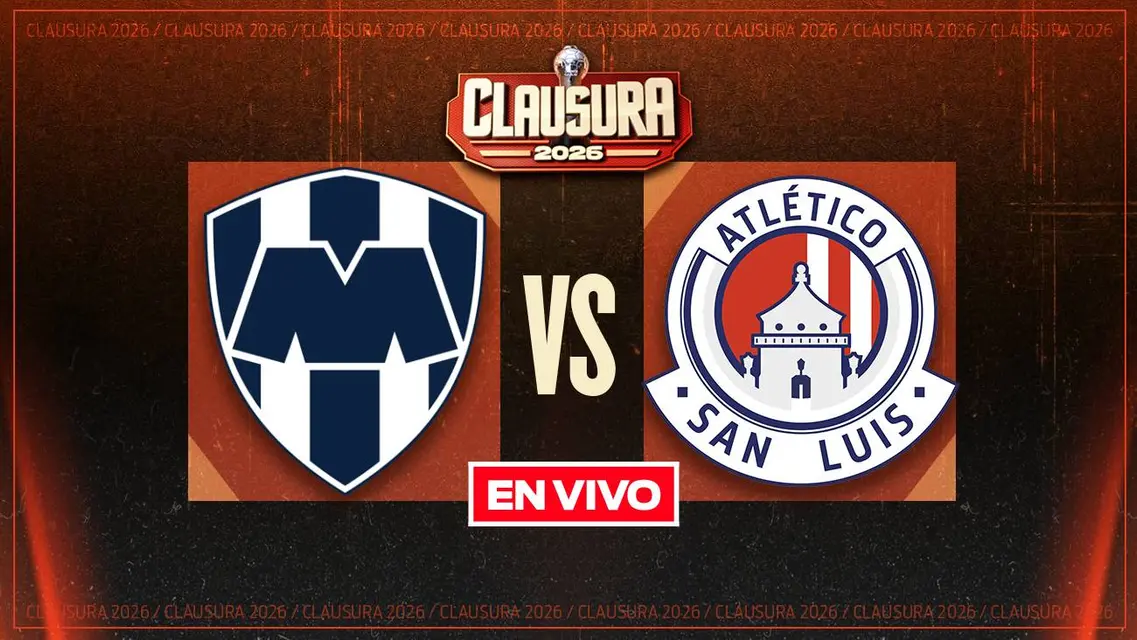 Monterrey vs Atlético de San Luis Liga MX Clausura 2026 Jornada 13