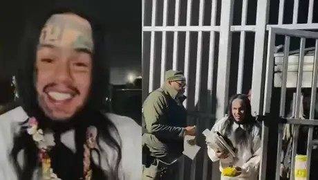 VIDEO: Tekashi 6ix9ine sale de prisión y presume inesperado regalo de Nicolás Maduro