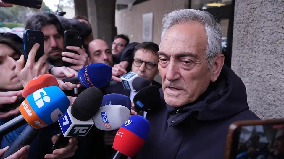 Gabriele Gravina, ahora expresidente de la Federación de Italia, fuera de FIGC | AP