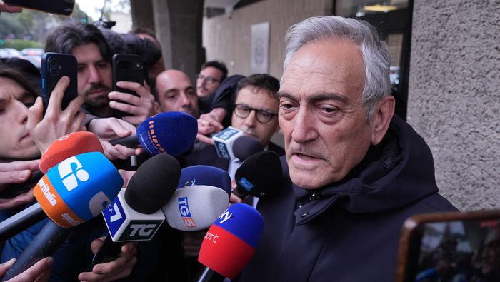 Gabriele Gravina, ahora expresidente de la Federación de Italia, fuera de FIGC | AP