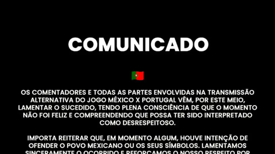 Comunicado de Sport TV tras lo ocurrido con las burlas hacia el Himno Nacional Mexicano