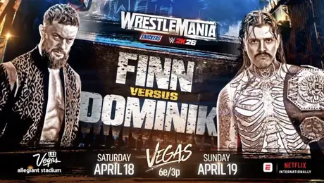 Dominik Mysterio vs Finn Bálor cambia de rumbo: será lucha callejera en WrestleMania XLII