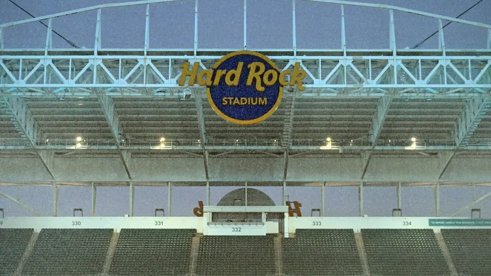 Panorámica del Hard Rock Stadium durante el Gran Premio de Miami de la Fórmula 1 2026 | AFP