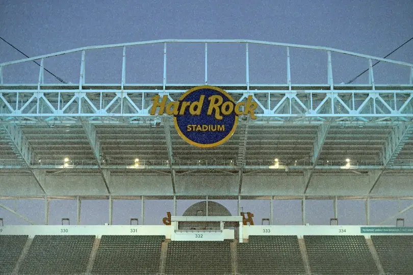 Panorámica del Hard Rock Stadium durante el Gran Premio de Miami de la Fórmula 1 2026 | AFP