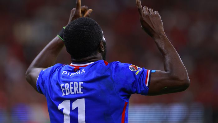 Christian Ebere en celebración con Cruz Azul contra Atlas en los Cuartos de Final del Clausura 2026 | MEXSPORT