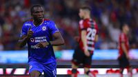 Christian Ebere en celebración con Cruz Azul contra Atlas en los Cuartos de Final del Clausura 2026 | MEXSPORT