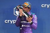 Kimi Antonelli festejando ganar en el Gran Premio de Miami | AP