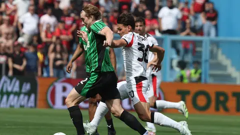 Partido de AC Milan y Sassuolo en la Serie A | AP