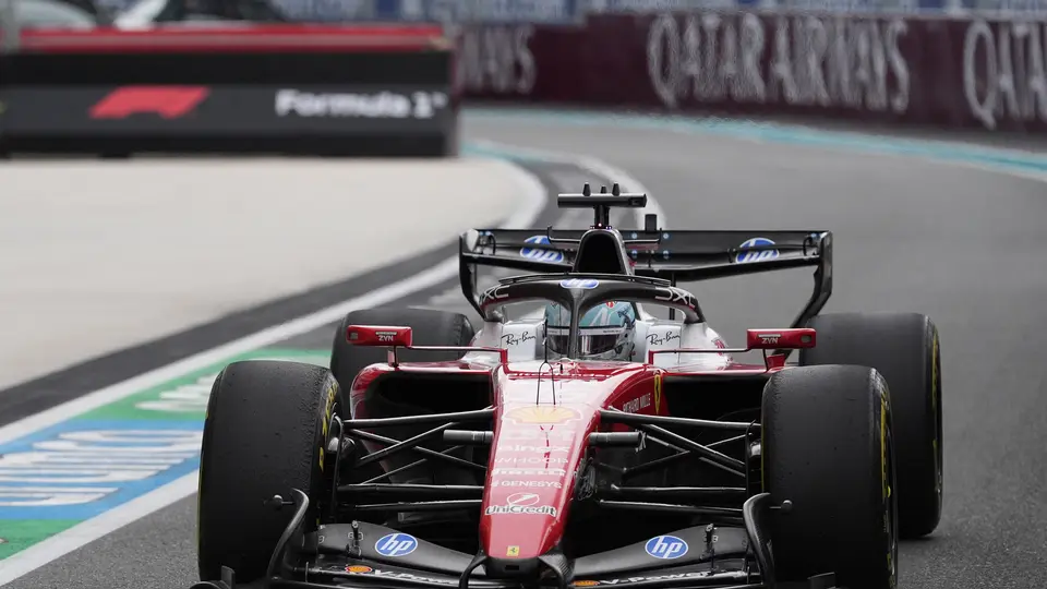 Charles Leclerc, piloto de Ferrari, en Miami | AP