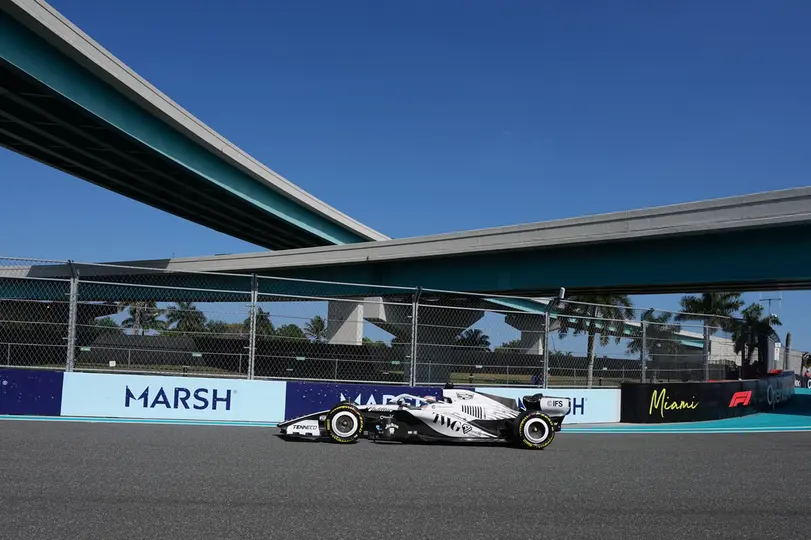 Checo Pérez en el Gran Premio de Miami 2026 | AP
