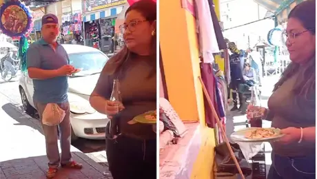 “Lady Tacos”: video viral desata polémica, pero protagonista revela que todo fue actuado