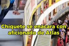 Chiquete jugador de la máquina se encaró con un aficionado de Atlas en los palcos