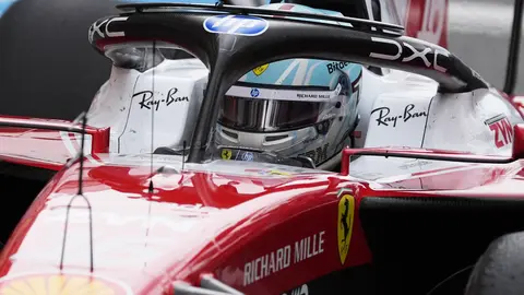 Charles Leclerc, piloto de Ferrari, en Miami | AP