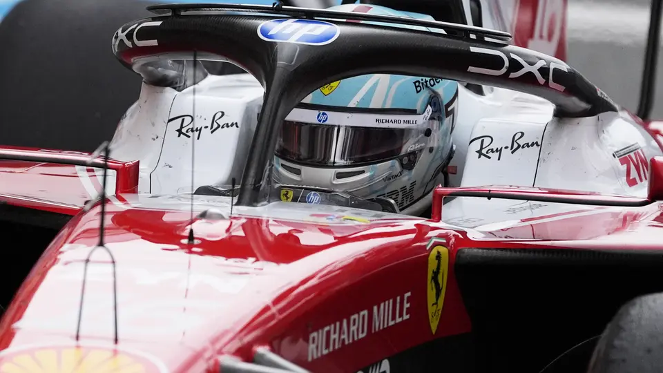 Charles Leclerc, piloto de Ferrari, en Miami | AP