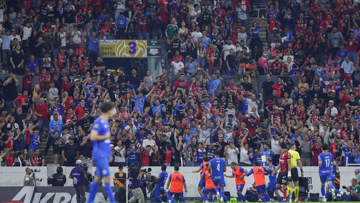 Jugadores de Cruz Azul en celebración contra Atlas en los Cuartos de Final del Clausura 2026 | MEXSPORT