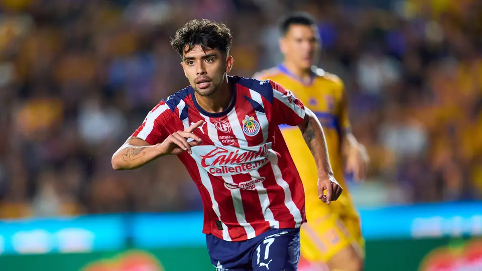Ricardo Marín celebra su gol ante Tigres | MEXSPORT