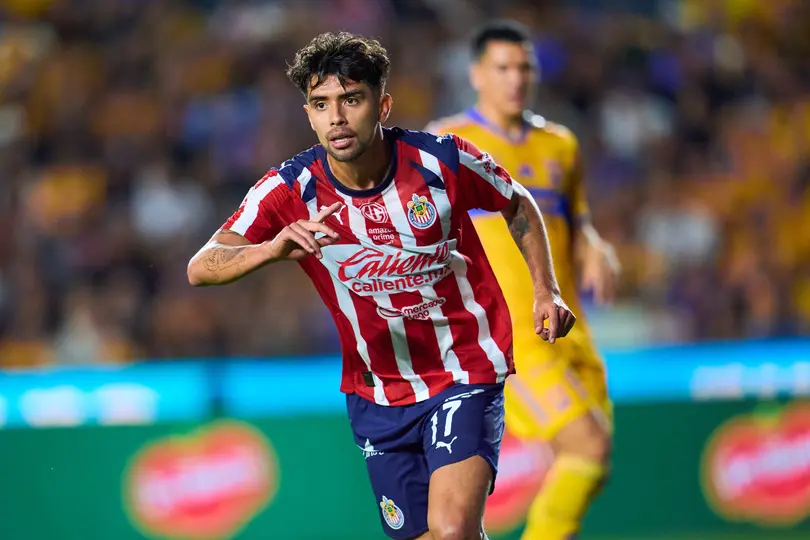 Ricardo Marín celebra su gol ante Tigres | MEXSPORT