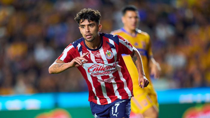 Ricardo Marín celebra su gol ante Tigres | MEXSPORT