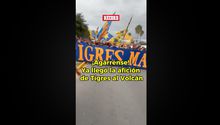 La afición de Tigres ya está en el Volcán para el juego ante Chivas