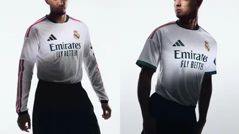 Trent Alexander-Arnold y Brahim Díaz en con la nueva equipación de Real Madrid | INSTAGRAM: @realmadrid