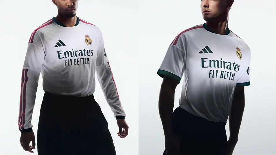 Trent Alexander-Arnold y Brahim Díaz en con la nueva equipación de Real Madrid | INSTAGRAM: @realmadrid