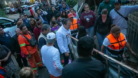 El Gobierno de Cuajimalpa está supervisando los trabajos de limpieza y apoyando a los afectados / Especial
