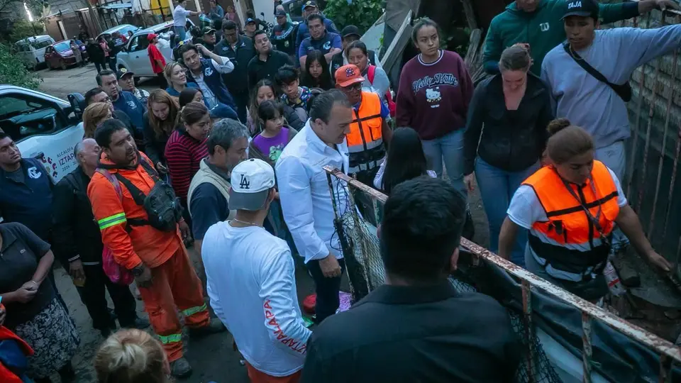El Gobierno de Cuajimalpa está supervisando los trabajos de limpieza y apoyando a los afectados / Especial