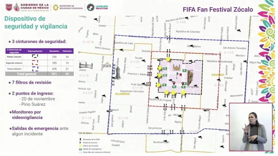Miles de personas podrán seguir los partidos del Mundial 2026 desde el corazón de la Ciudad de México./ Gobierno de la CDMX