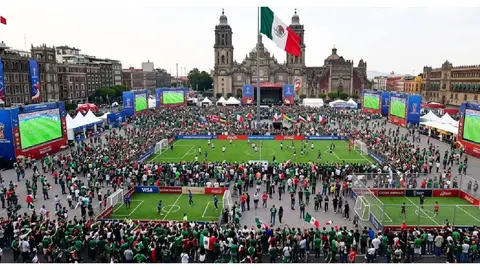 La fiesta mundialista llegará al Centro Histórico con actividades para aficionados nacionales y extranjeros./ IA
