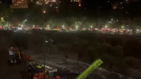 Las fuertes lluvias afectaron todo a su paso dejando inundaciones y grandes encharcamientos / Especial
