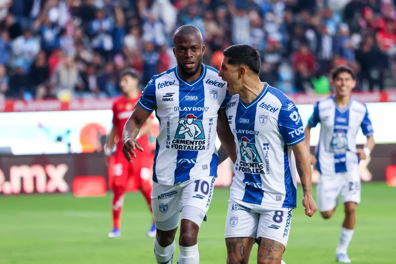 Enner Valencia en celebración con Pachuca en la Liga MX | IMAGO 7