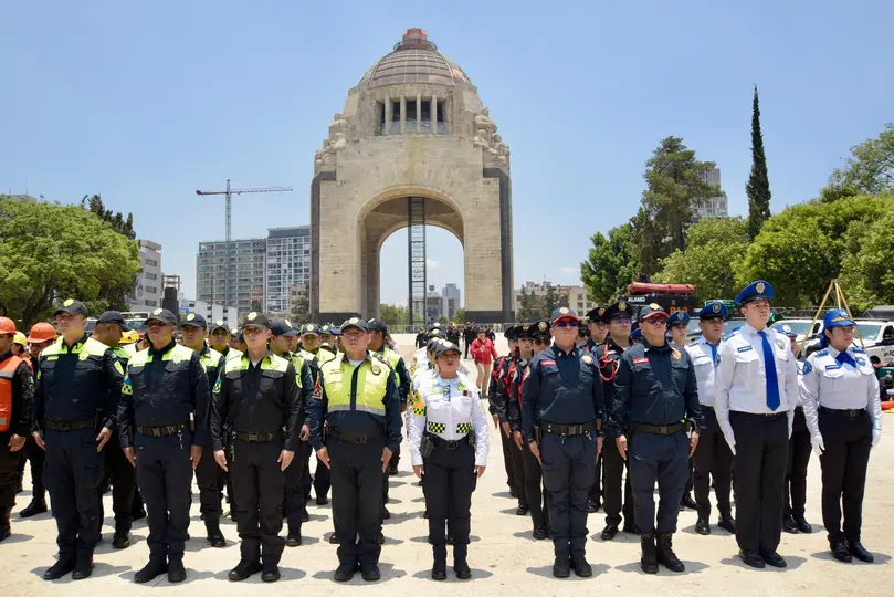 Las autoridades capitalinas están listas para recibir a cientos de miles de turistas en la capital / FB: @PoliciaCDMX