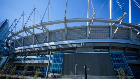 Exterior del Estadio Vancouver previo a la Copa del Mundo 2026 | AP