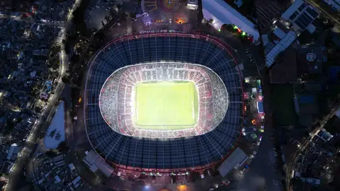 Vista aérea en la reapertura del Estadio Ciudad de México | MEXSPORT