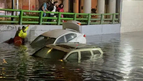 Activan alerta amarilla y alerta naranja por lluvias fuertes en Ciudad de México