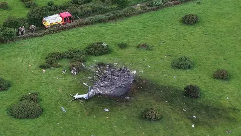 El accidente ocurrió en una zona rural de Sourton Down, cerca de la localidad de Okehampton / Especial
