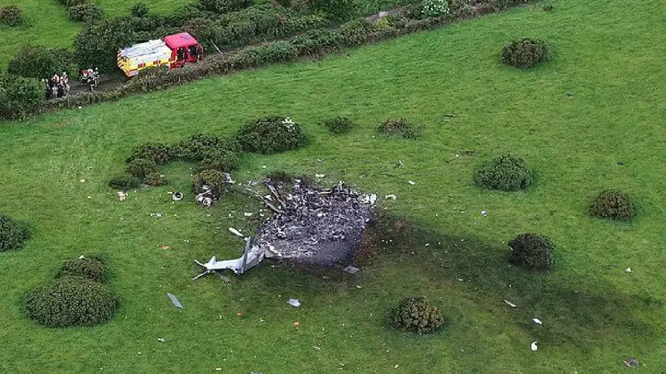 El accidente ocurrió en una zona rural de Sourton Down, cerca de la localidad de Okehampton / Especial