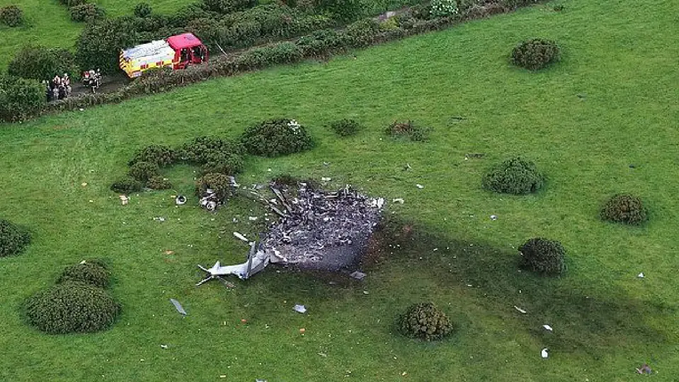 El accidente ocurrió en una zona rural de Sourton Down, cerca de la localidad de Okehampton / Especial