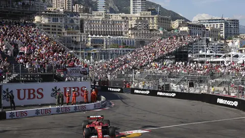 Charles Leclerc en el Gran Premio de Mónaco 2024 | AP