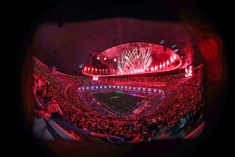 Espectáculo de medio tiempo en la reapertura del Estadio Ciudad de México | MEXSPORT