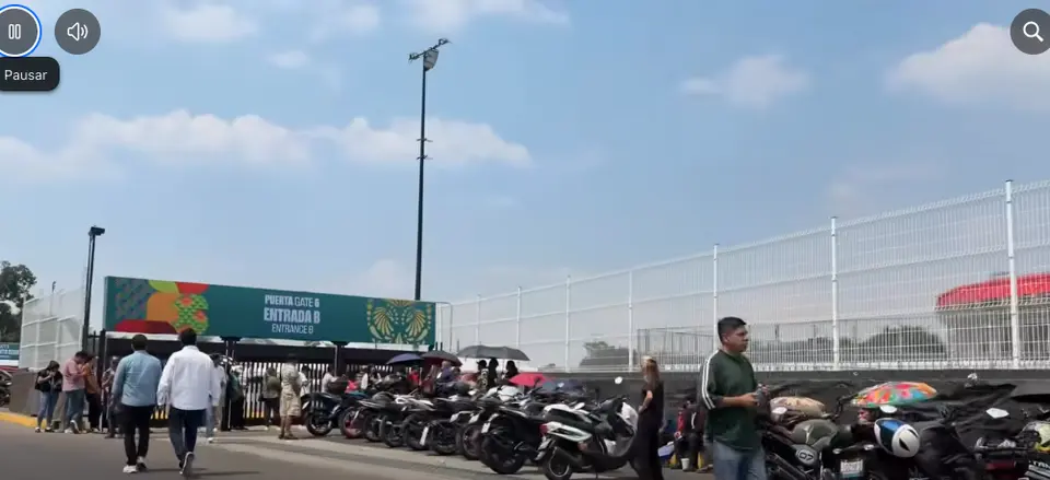 El Tarjetón Digital es para que los vecinos puedan entrar al área cercana al Estadio Ciudad de México / Especial