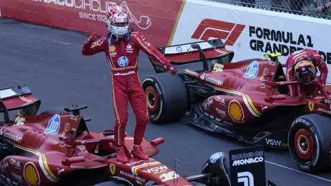 Charles Leclerc en el Gran Premio de Mónaco 2024 | AP