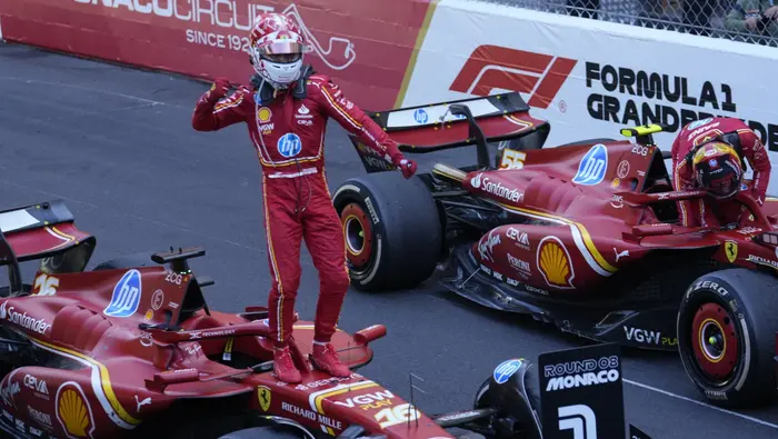 Charles Leclerc en el Gran Premio de Mónaco 2024 | AP