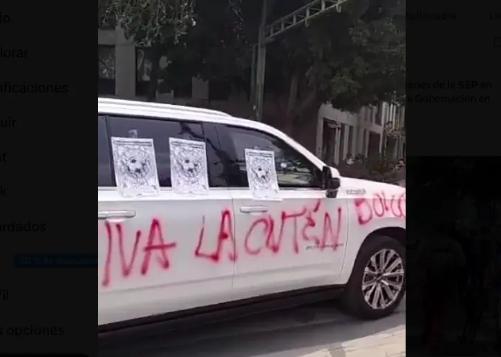 La movilización forma parte del paro nacional indefinido impulsado por la Coordinadora Nacional de Trabajadores de la Educación./ Captura de pantalla