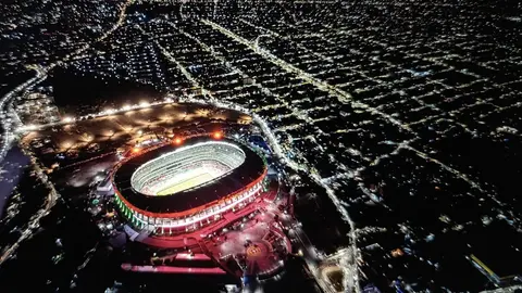 El perímetro al estadio será controlado los días que se realicen los partidos de futbol / Redes Sociales