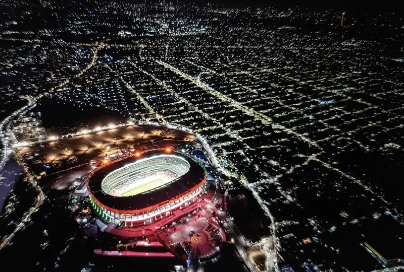 El perímetro al estadio será controlado los días que se realicen los partidos de futbol / Redes Sociales