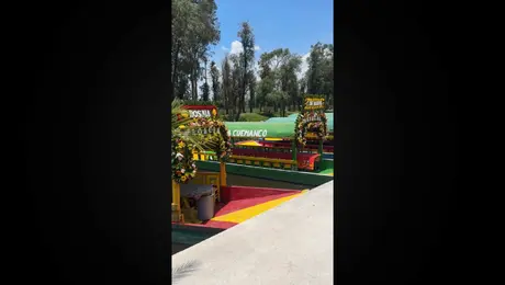 ¡Xochimilco ya es mundialista! Así se ven las nuevas trajineras