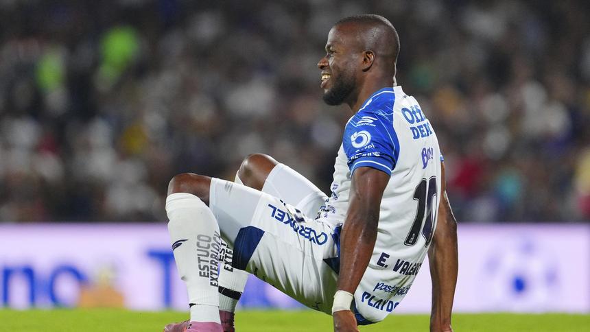 Enner Valencia en celebración con Pachuca en la Liga MX | IMAGO 7
