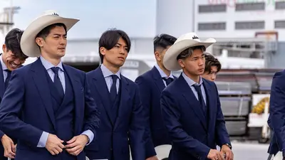 ¡Con sombrero norteño! Japón ya está en Monterrey para iniciar su preparación mundialista
