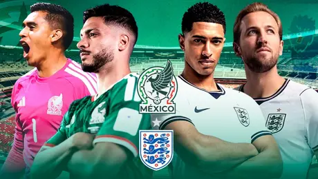 ¿Cuándo fue la última vez que México enfrentó a Inglaterra?
